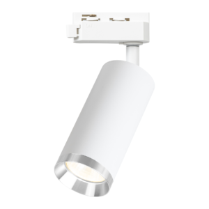 Oprawa Mica Track Biały + Chrom 1xGU10 Milagro