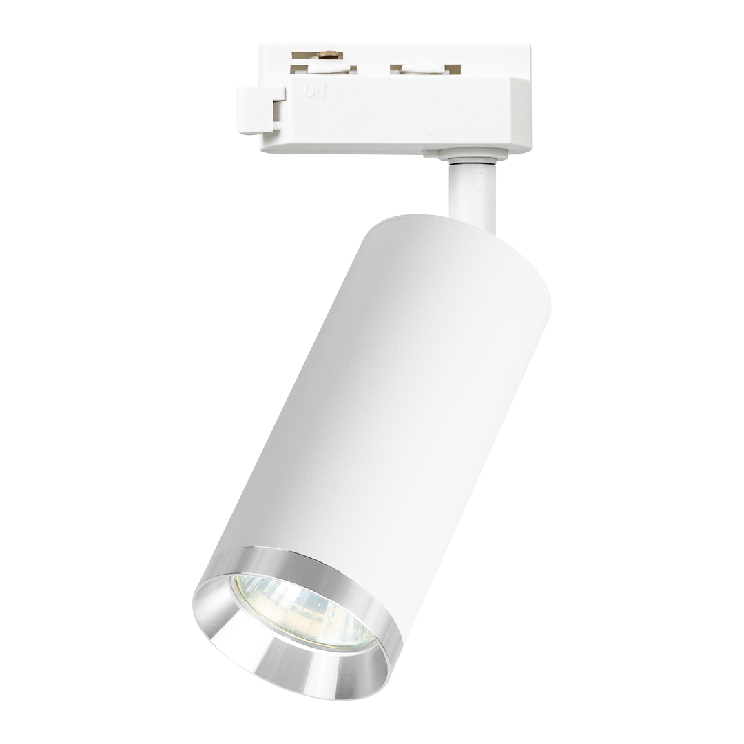 Oprawa Mica Track Biały + Chrom 1xGU10 Milagro - obrazek 2