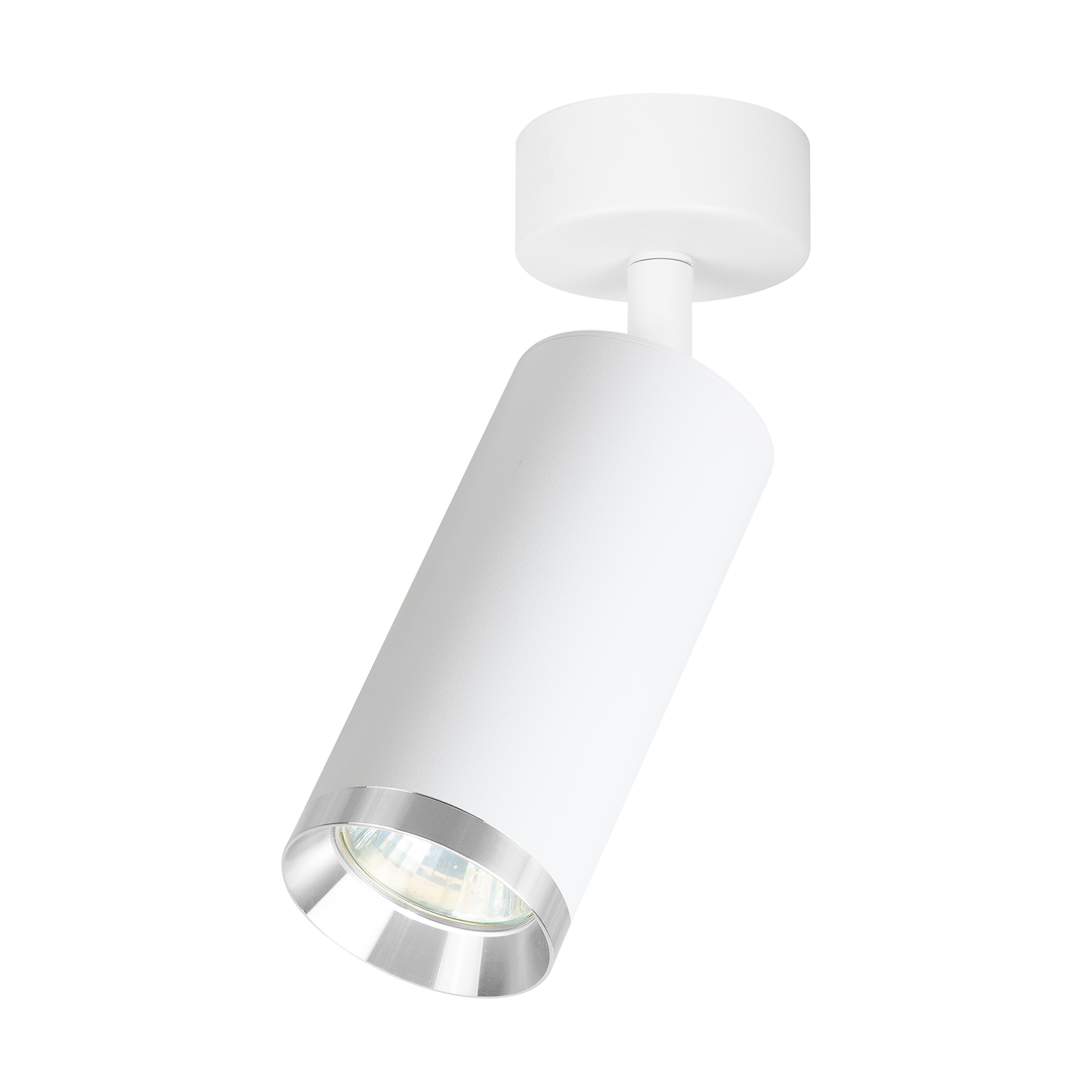 Oprawa Mica Spot Biały + Chrom 1xGU10 Milagro - obrazek 2