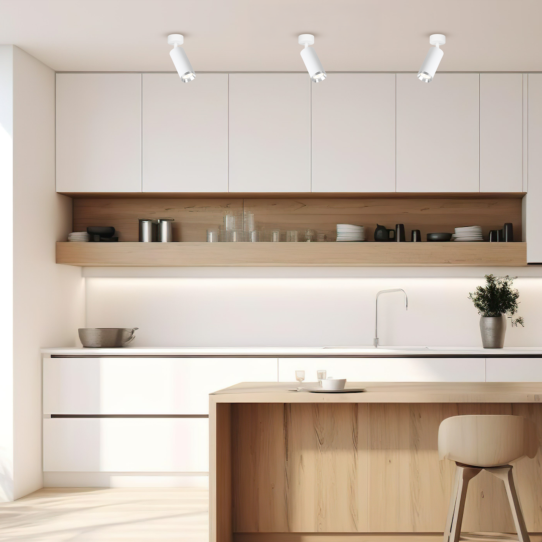 Oprawa Mica Spot Biały + Chrom 1xGU10 Milagro - obrazek 3