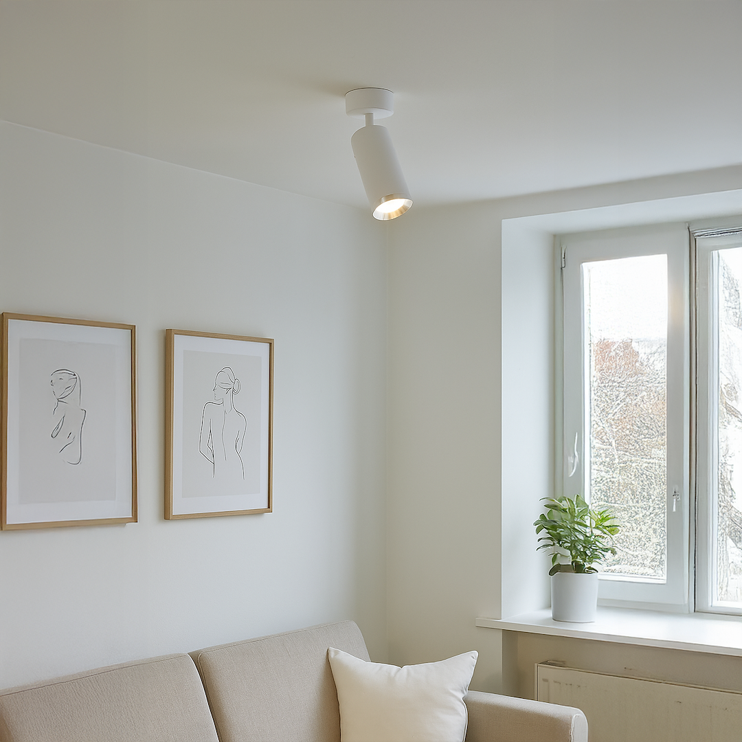 Oprawa Mica Spot Biały + Chrom 1xGU10 Milagro - obrazek 4