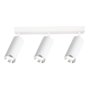 Oprawa Mica Spot Biały + Chrom 3xGU10 Milagro