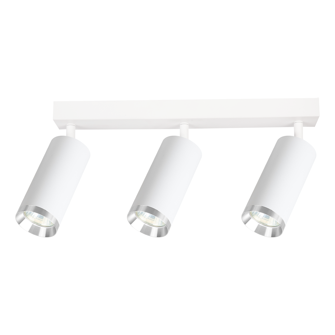 Oprawa Mica Spot Biały + Chrom 3xGU10 Milagro - obrazek 2