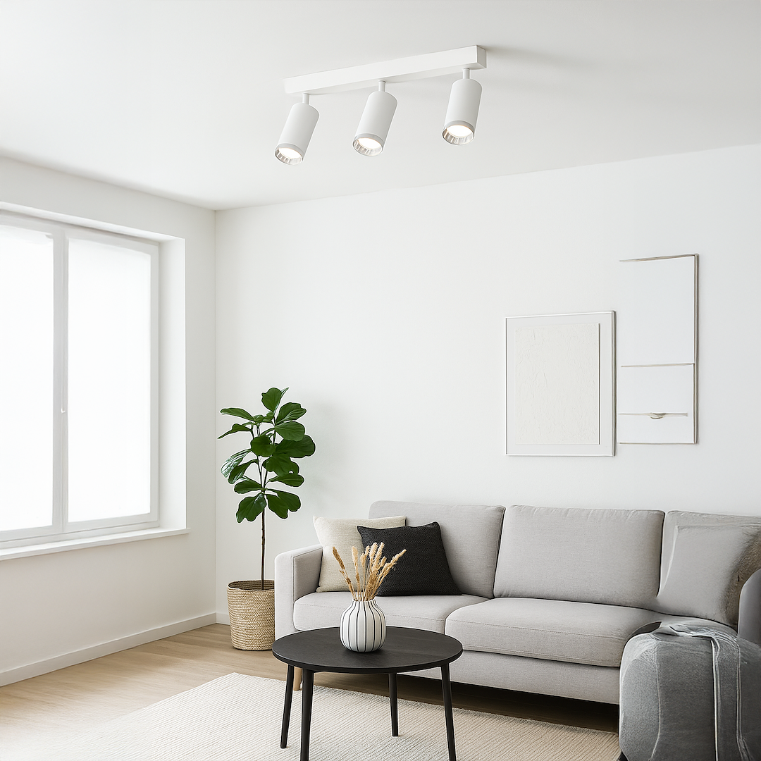 Oprawa Mica Spot Biały + Chrom 3xGU10 Milagro - obrazek 4