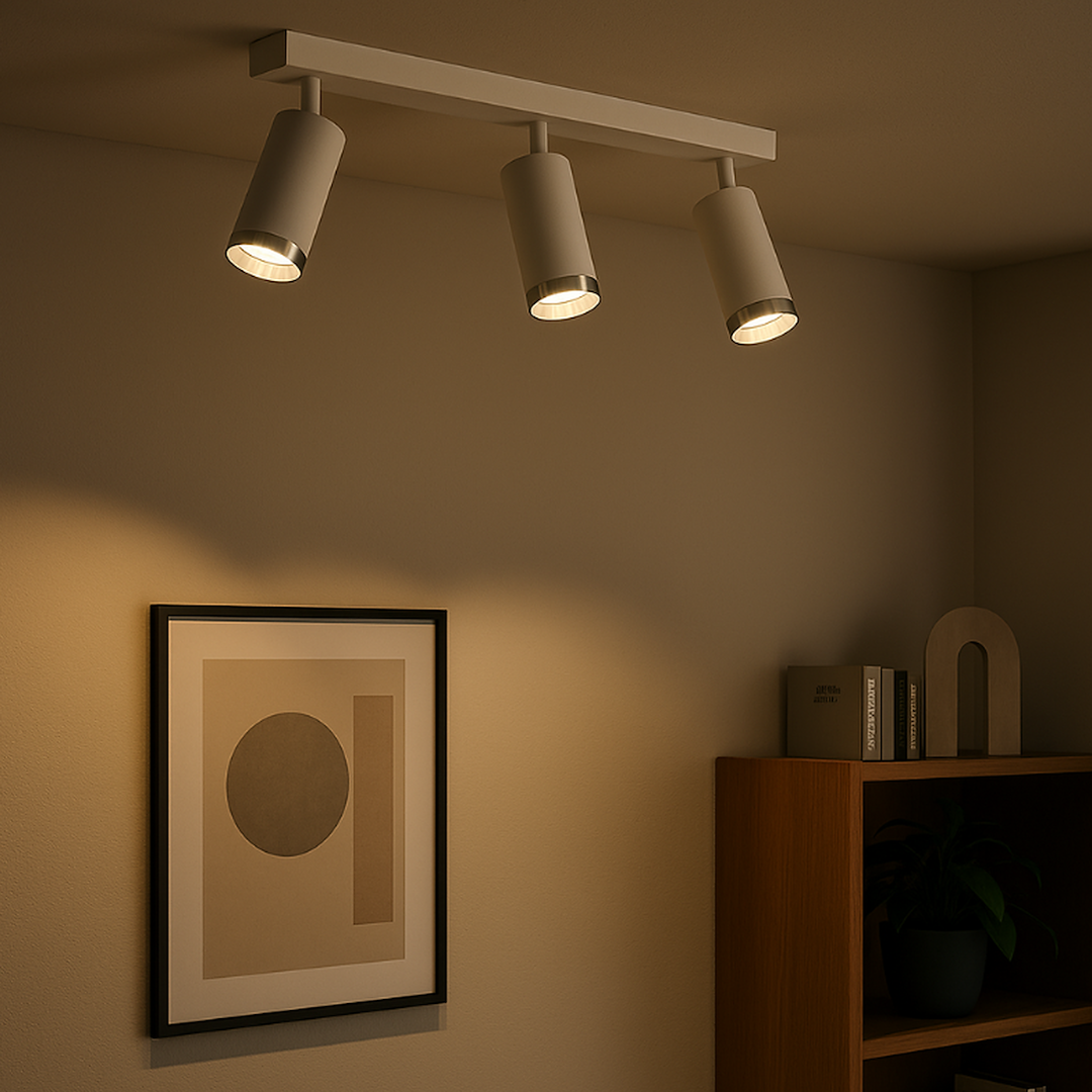 Oprawa Mica Spot Biały + Chrom 3xGU10 Milagro - obrazek 5