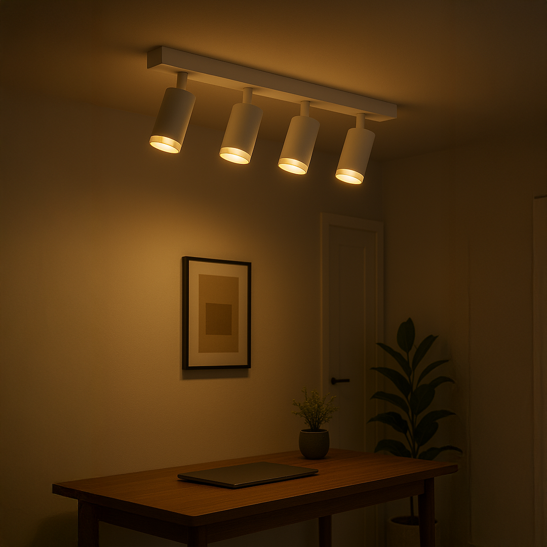 Oprawa Mica Spot Biały + Chrom 4xGU10 Milagro - obrazek 5