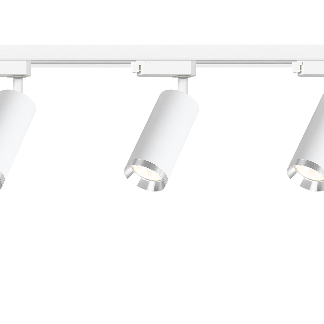 Zestaw Oprawa Mica Track Biały + Chrom 3xGU10 1m Milagro - obrazek 3