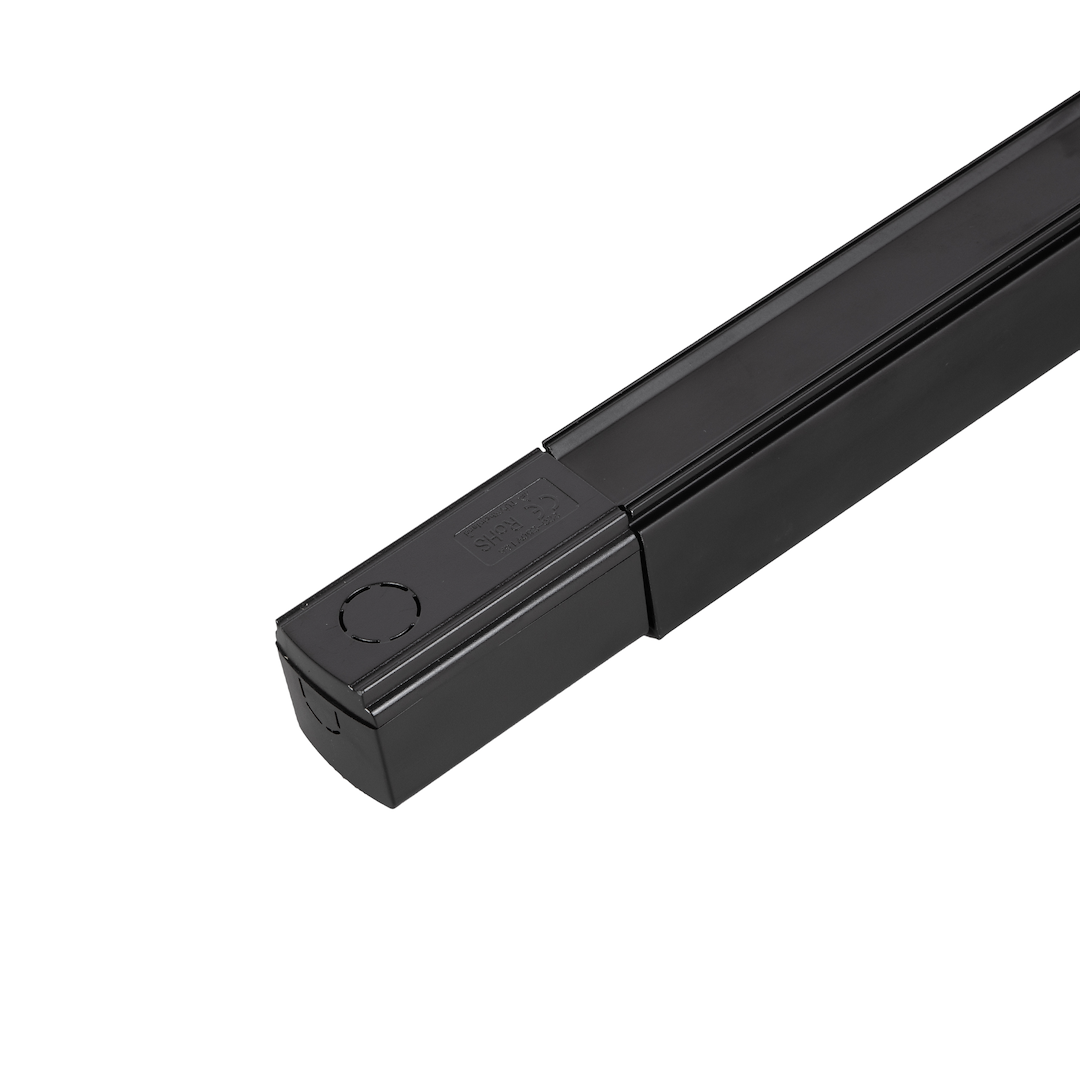 Prowadnica Track Czarny 3-Obwodowy 2m + Zasilanie Milagro - obrazek 2