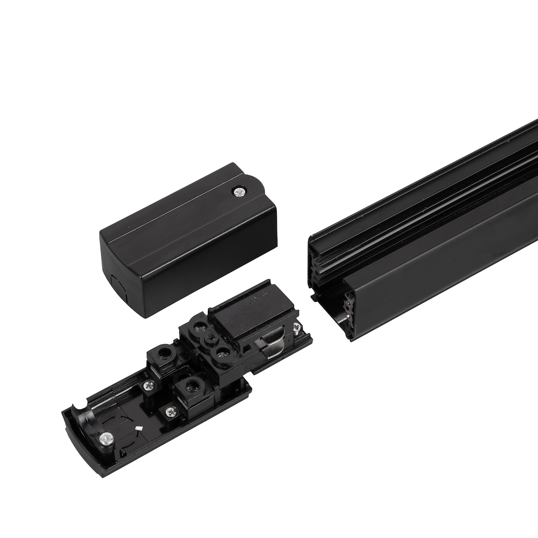 Prowadnica Track Czarny 3-Obwodowy 2m + Zasilanie Milagro - obrazek 6