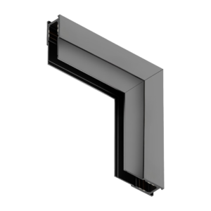 Narożnik natynk L góra dół magnetic track 10mm Milagro