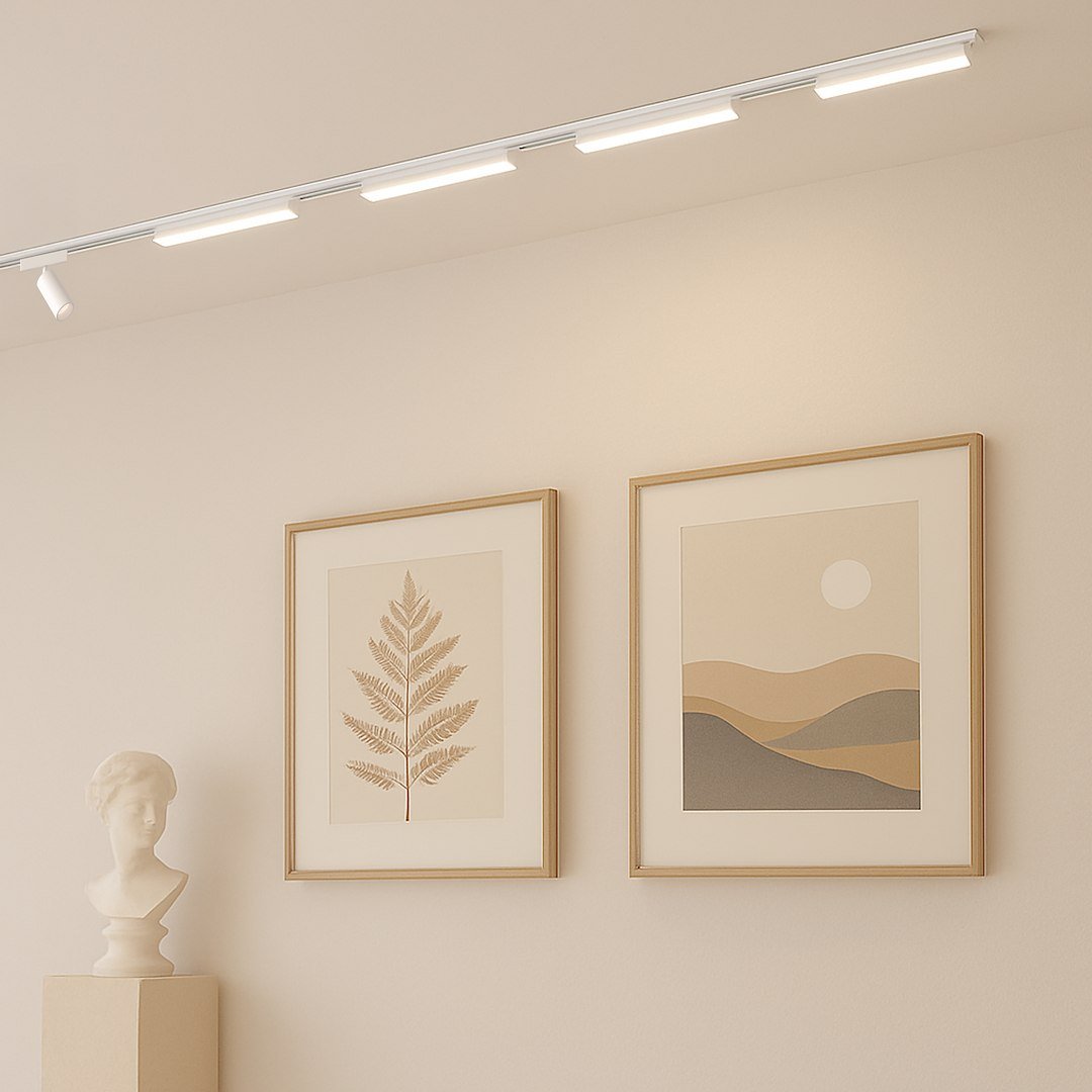 Slim Magnetic Track Biały 23cm 10W LED Tuya CCT Milagro - obrazek 3