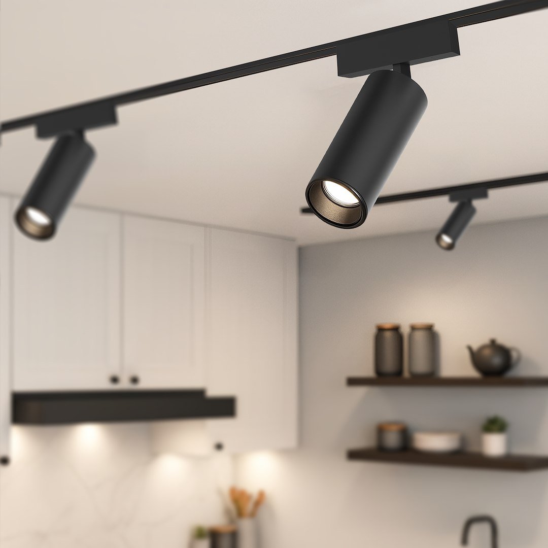 Slim Magnetic Track Czarny Spot 9W LED Tuya CCT Milagro - obrazek 2