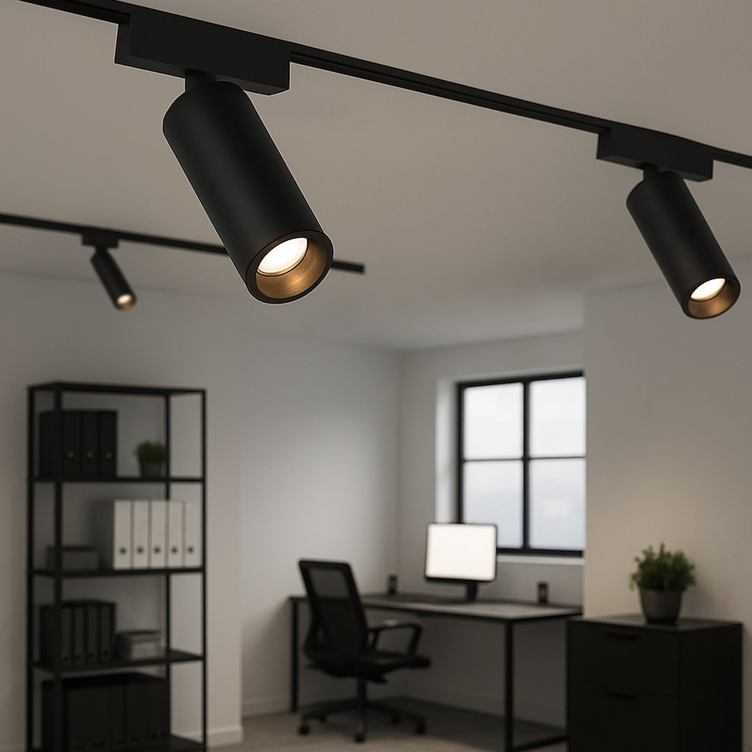 Slim Magnetic Track Czarny Spot 9W LED Tuya CCT Milagro - obrazek 3