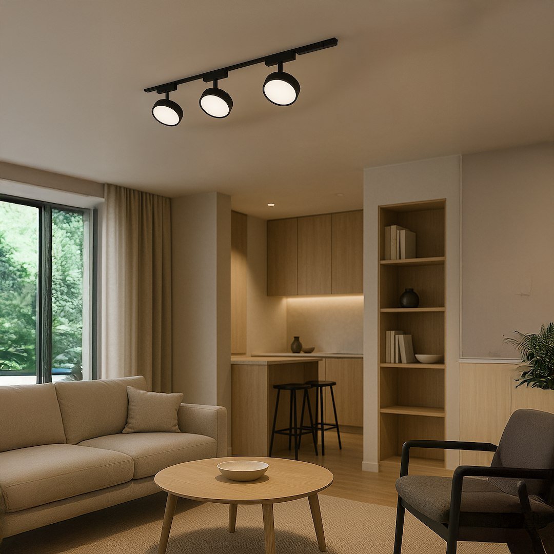 Slim Magnetic Track Czarny 9W LED Tuya CCT Milagro - obrazek 3