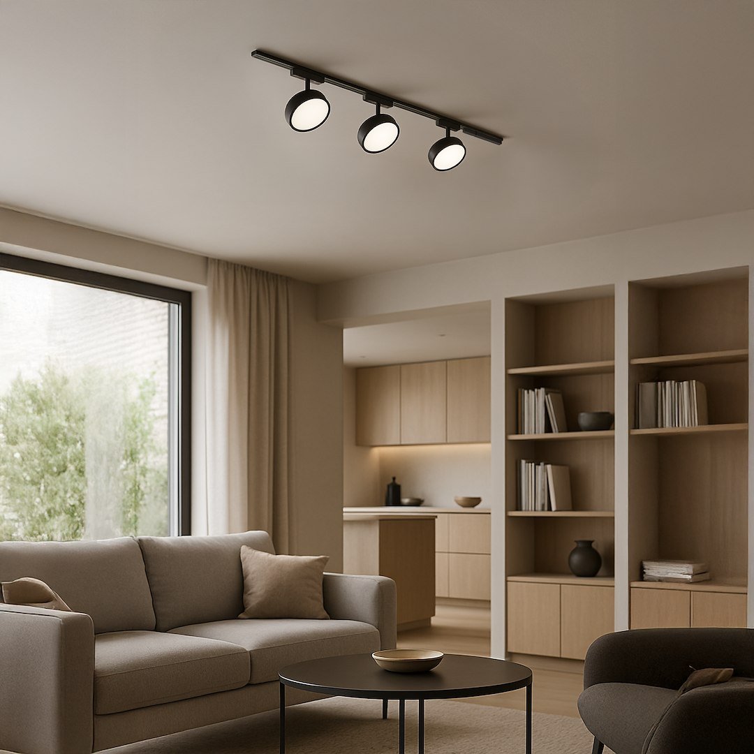 Slim Magnetic Track Czarny 9W LED Tuya CCT Milagro - obrazek 4