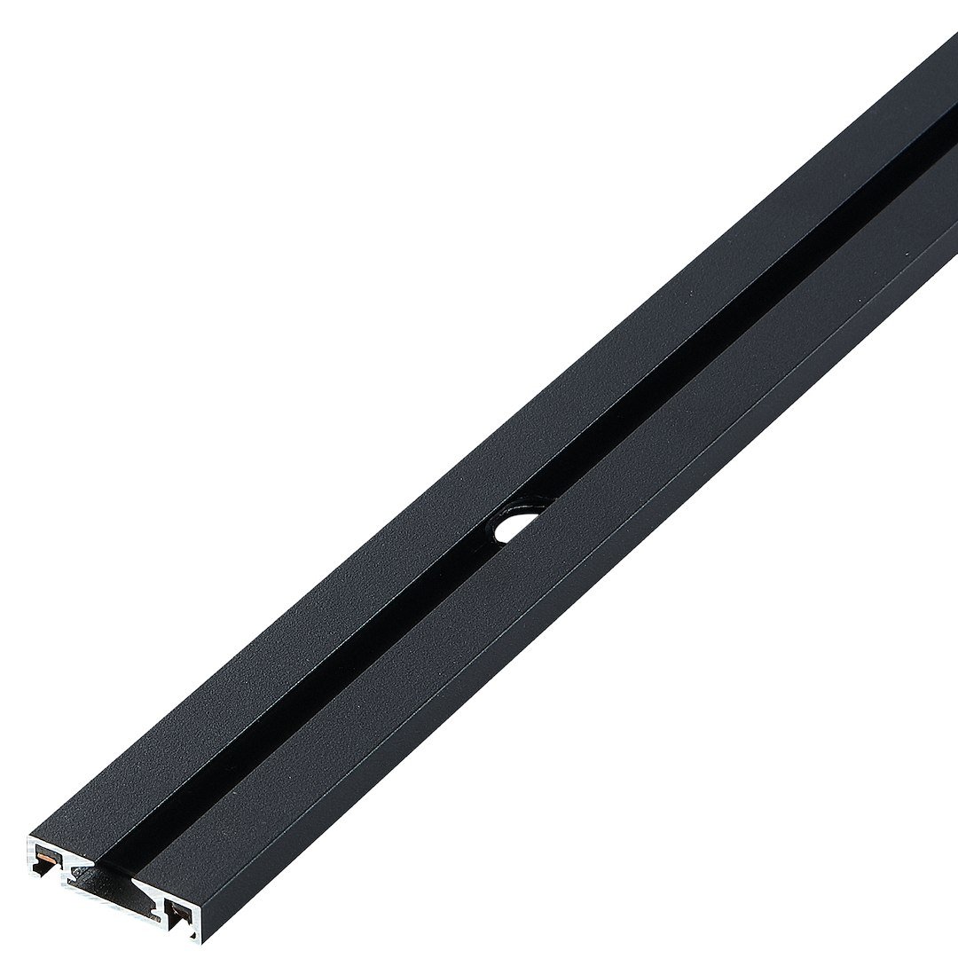 Slim Magnetic Track Szyna Natynk Czarny 100cm + zaślepki Milagro - obrazek 3