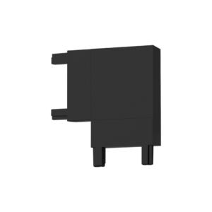 Slim Magnetic Track Czarny Łącznik Szyn L Milagro