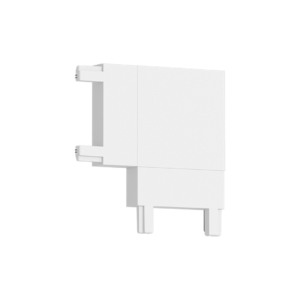 Slim Magnetic Track Biały Łącznik Szyn L Milagro