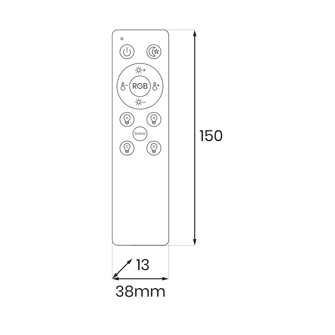 Slim Magnetic Track Pilot do sterowania Milagro - obrazek 5