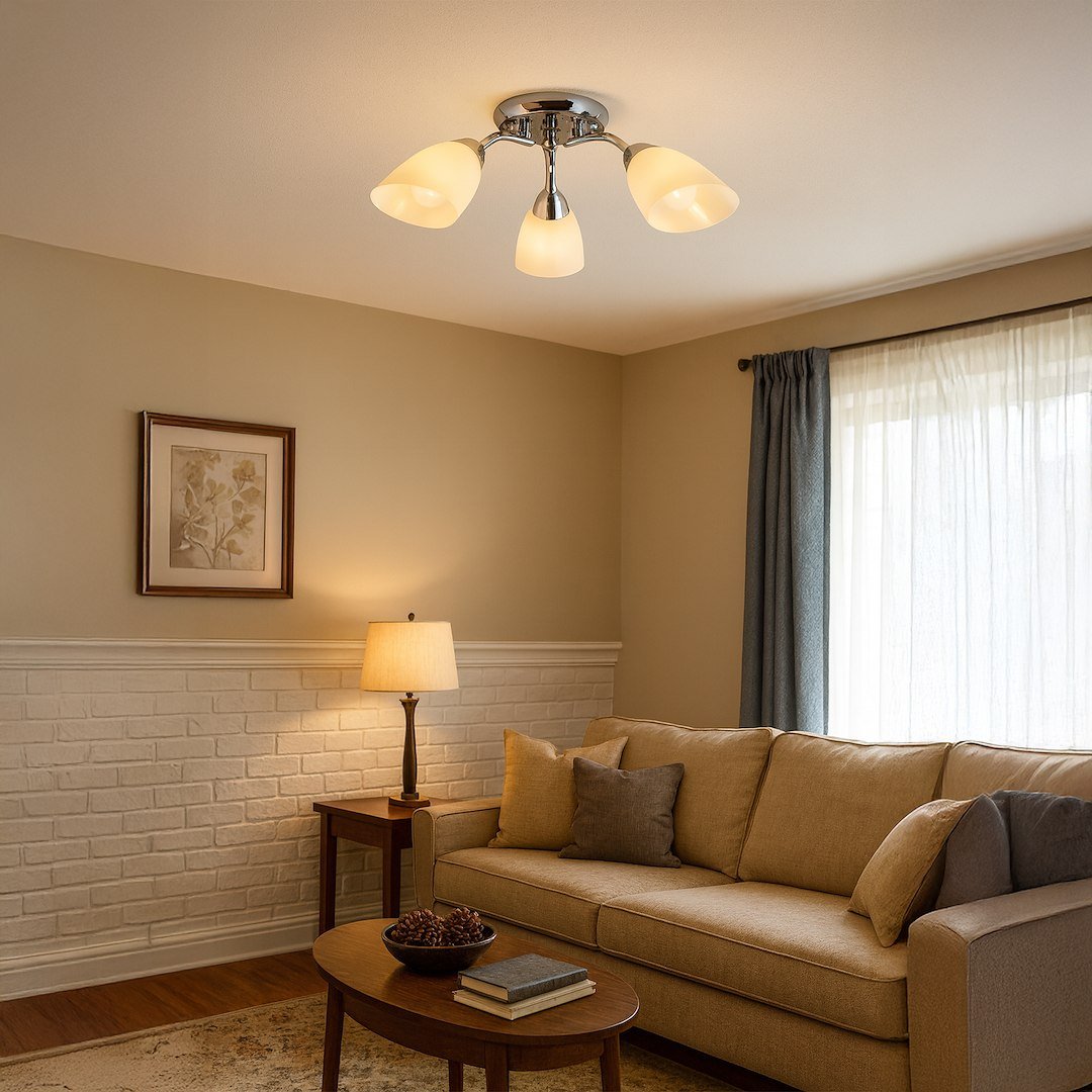 Lampa sufitowa PORTOS 3xE14 Milagro - obrazek 2