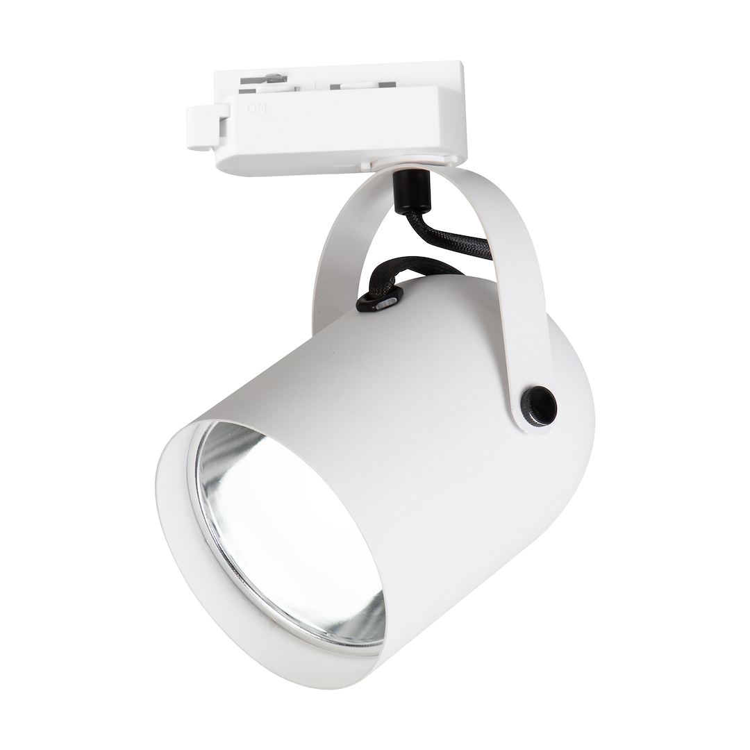 Oprawa Quber Track Biały 1xE27 Milagro