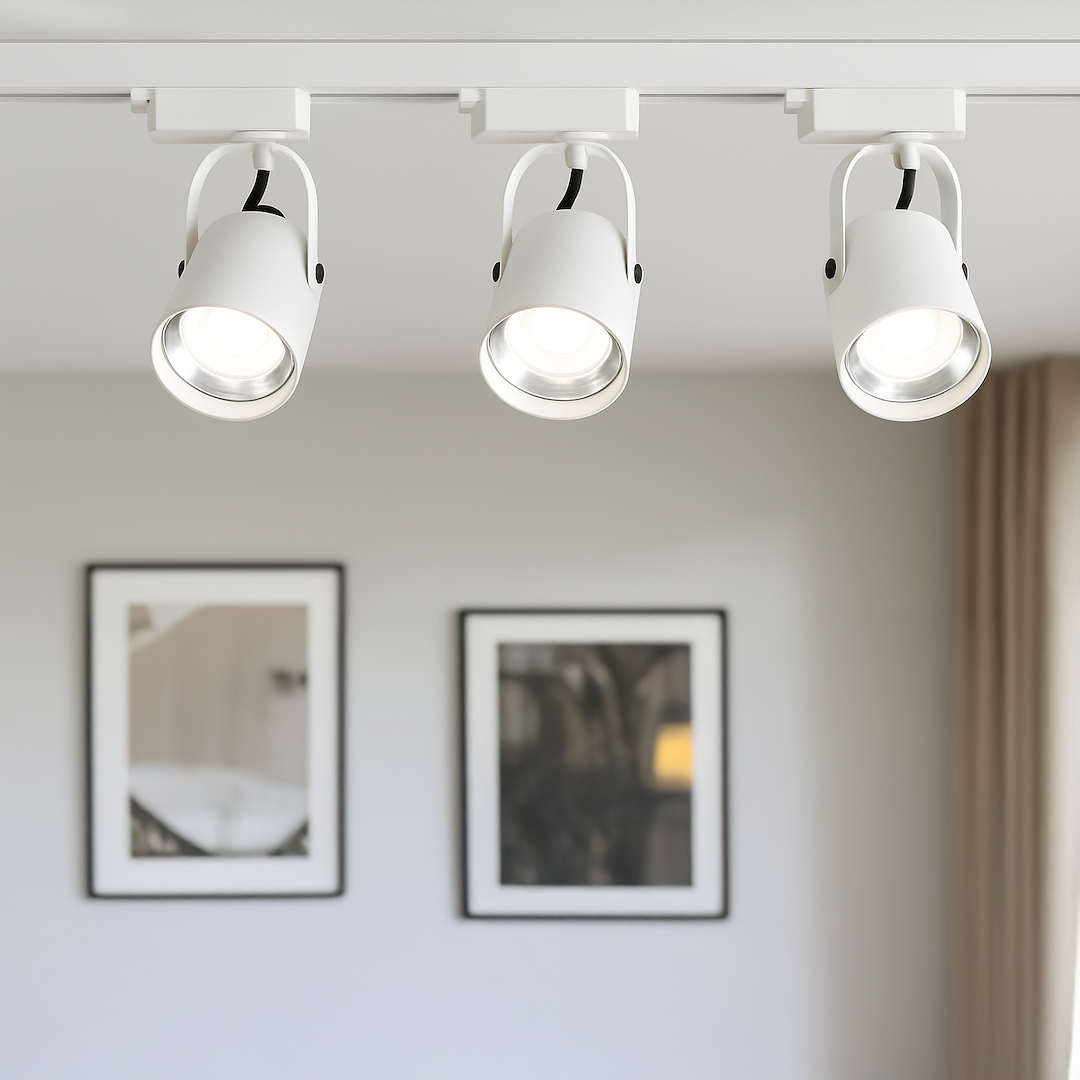 Oprawa Quber Track Biały 1xE27 Milagro - obrazek 3