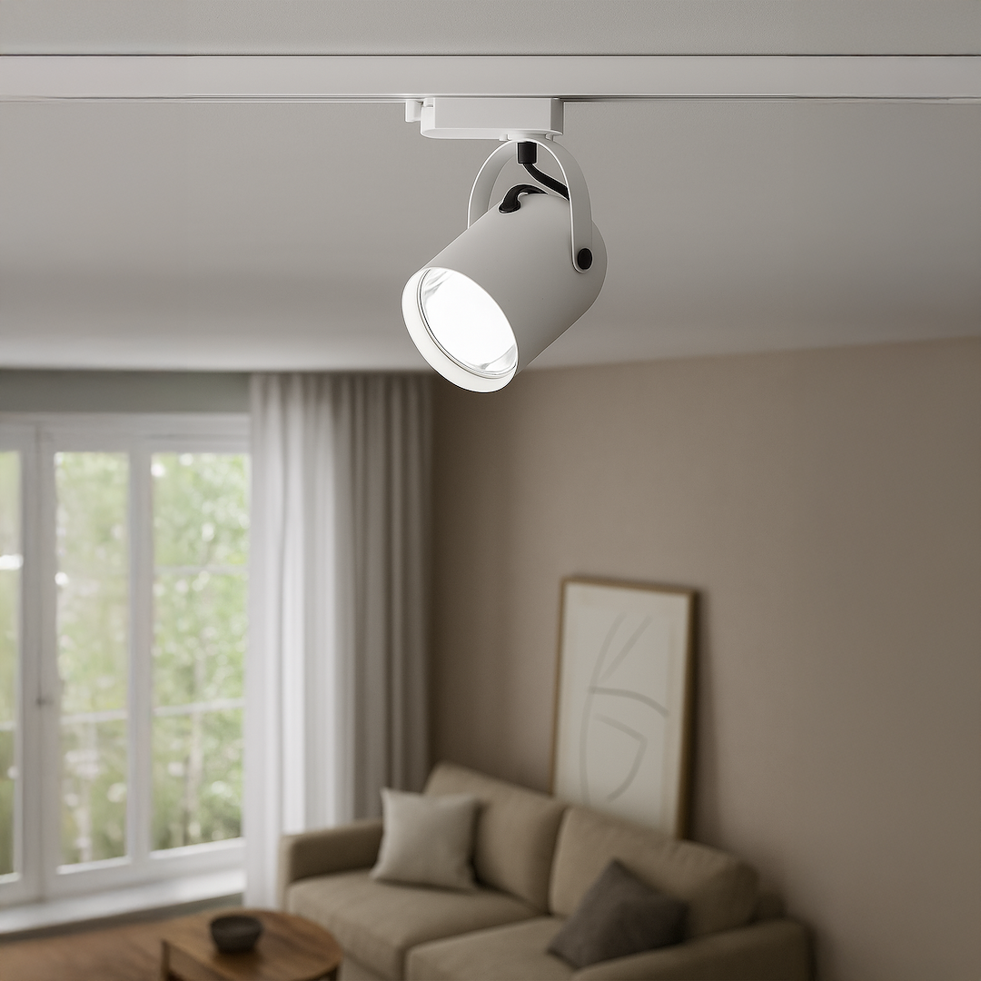 Oprawa Quber Track Biały 1xE27 Milagro - obrazek 4