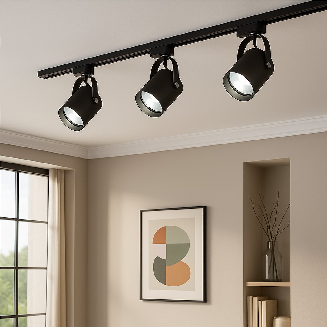 Oprawa Quber Track Czarny 1xE27 Milagro - obrazek 3