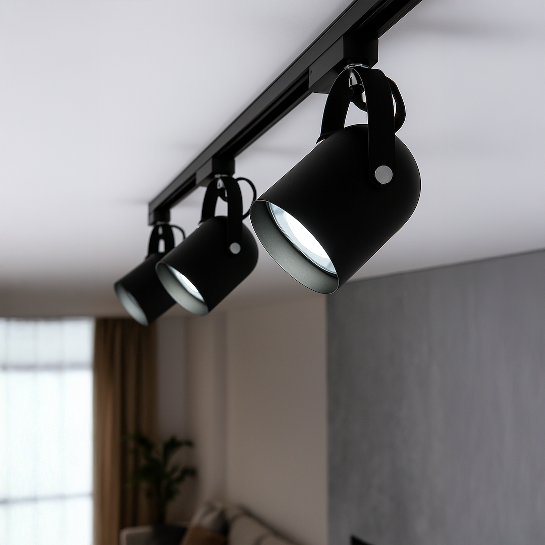 Oprawa Quber Track Czarny 1xE27 Milagro - obrazek 5