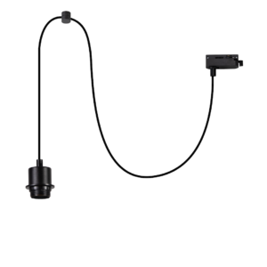 Zawiesie Hang Track Czarny 1xE27 Milagro