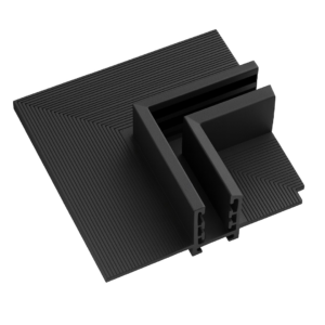 Narożnik podtynk L bok magnetic track 5mm Milagro