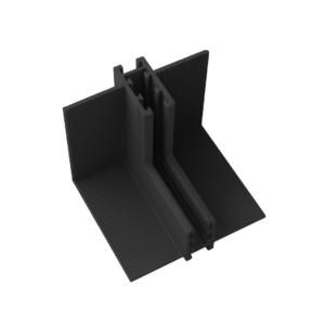 Narożnik podtynk L góra dół magnetic track 5mm Milagro