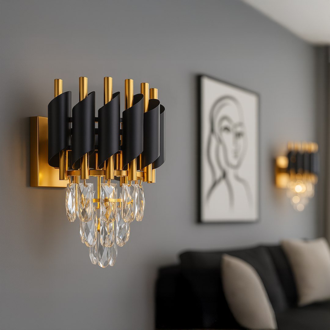 Kinkiet Cristal 2xE14 Milagro - obrazek 3