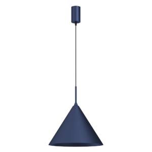 Lampa wisząca CAPITAL NAVY BLUE Ø32cm 1xGX53 Milagro