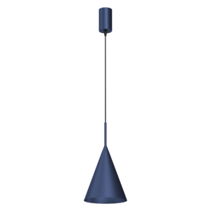 Lampa wisząca CAPITAL NAVY BLUE Ø17cm 1xGX53 Milagro