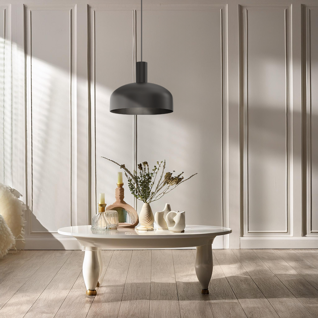 Lampa wisząca VISBY BLACK 1xE27 Milagro - obrazek 3