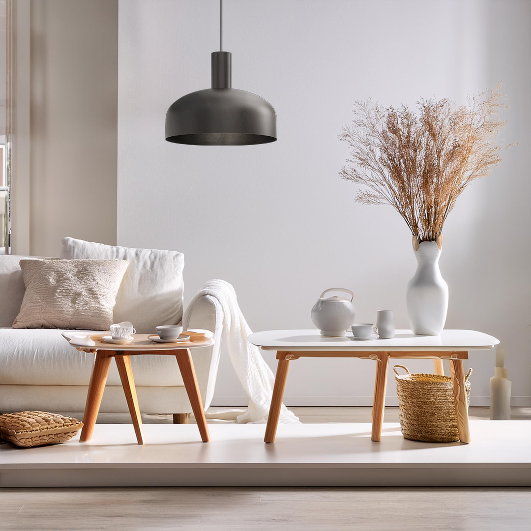 Lampa wisząca VISBY BLACK 1xE27 Milagro - obrazek 4