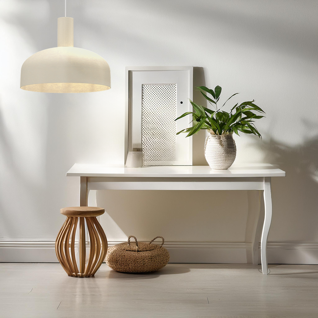 Lampa wisząca VISBY KREMOWA 1xE27 Milagro - obrazek 3