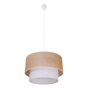 Lampa wisząca BUENO natura + jasny 1xE27 Milagro