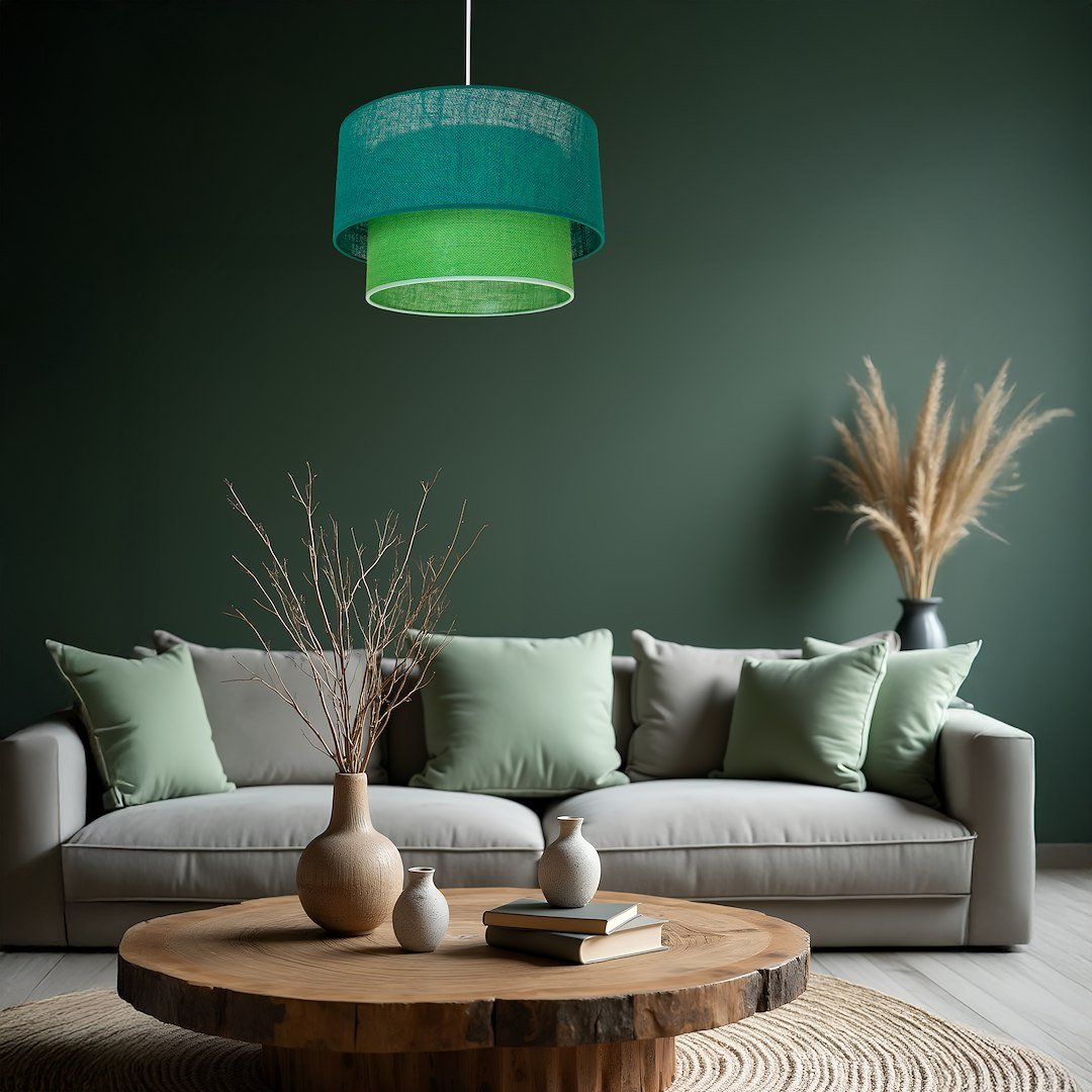 Lampa wisząca BUENO zielony 1xE27 Milagro - obrazek 4