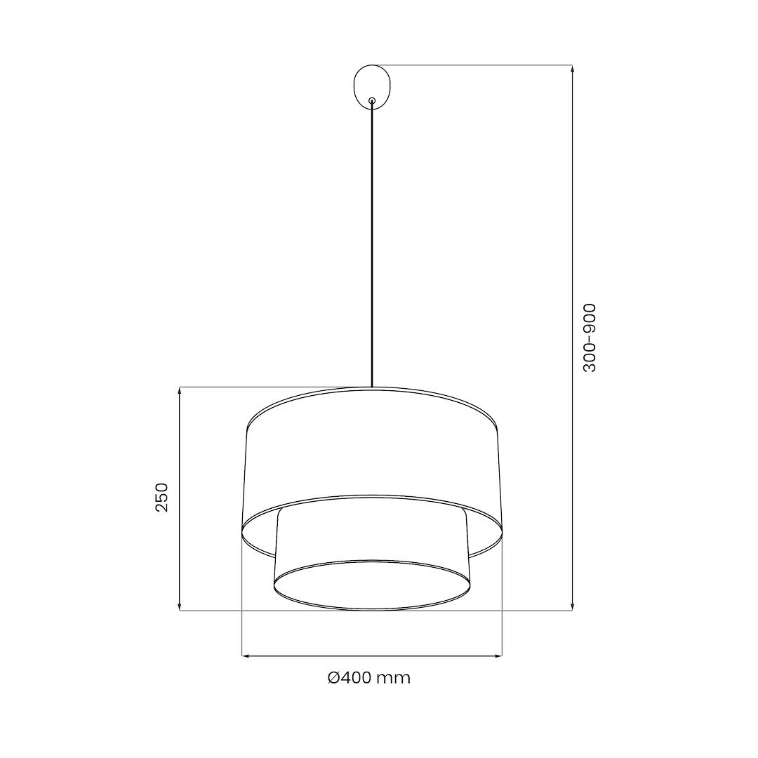 Lampa wisząca BUENO zielony 1xE27 Milagro - obrazek 6