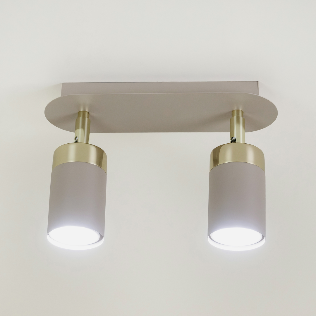 Lampa sufitowa JOKER CASHMERE/GOLD 2xGU10 Milagro - obrazek 2