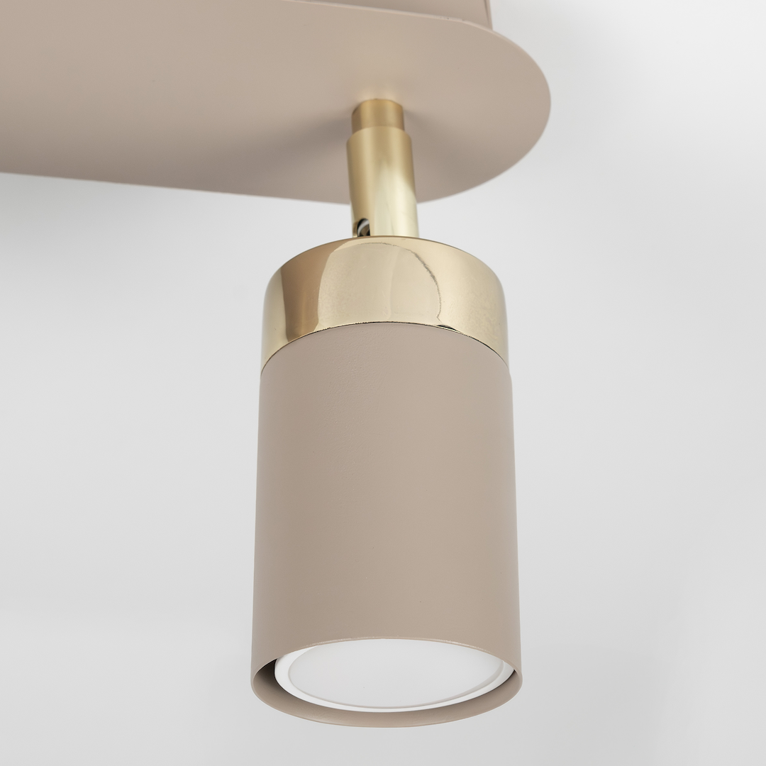 Lampa sufitowa JOKER CASHMERE/GOLD 2xGU10 Milagro - obrazek 3