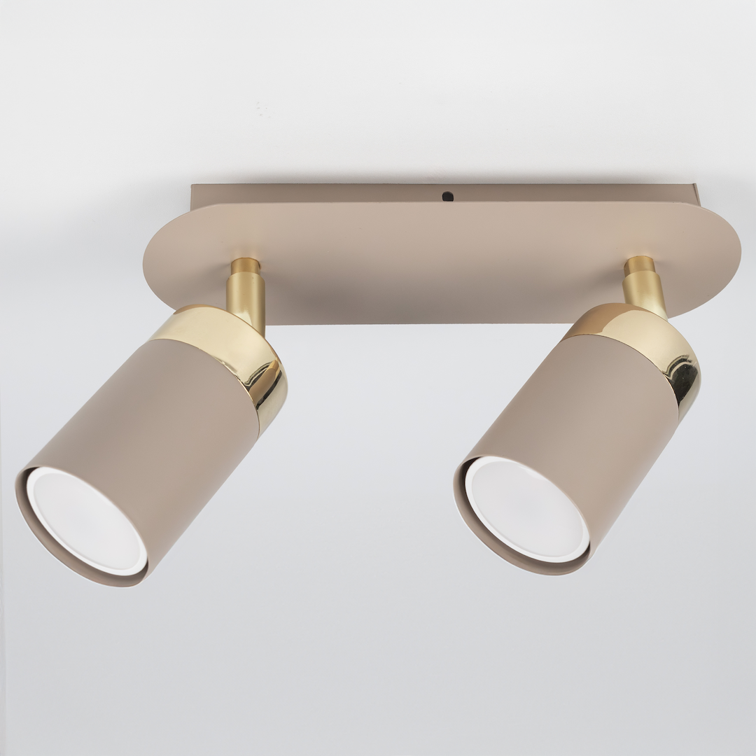 Lampa sufitowa JOKER CASHMERE/GOLD 2xGU10 Milagro - obrazek 7