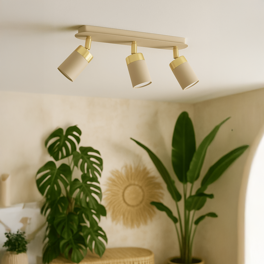 Lampa sufitowa JOKER CASHMERE/GOLD 3xGU10 Milagro - obrazek 8