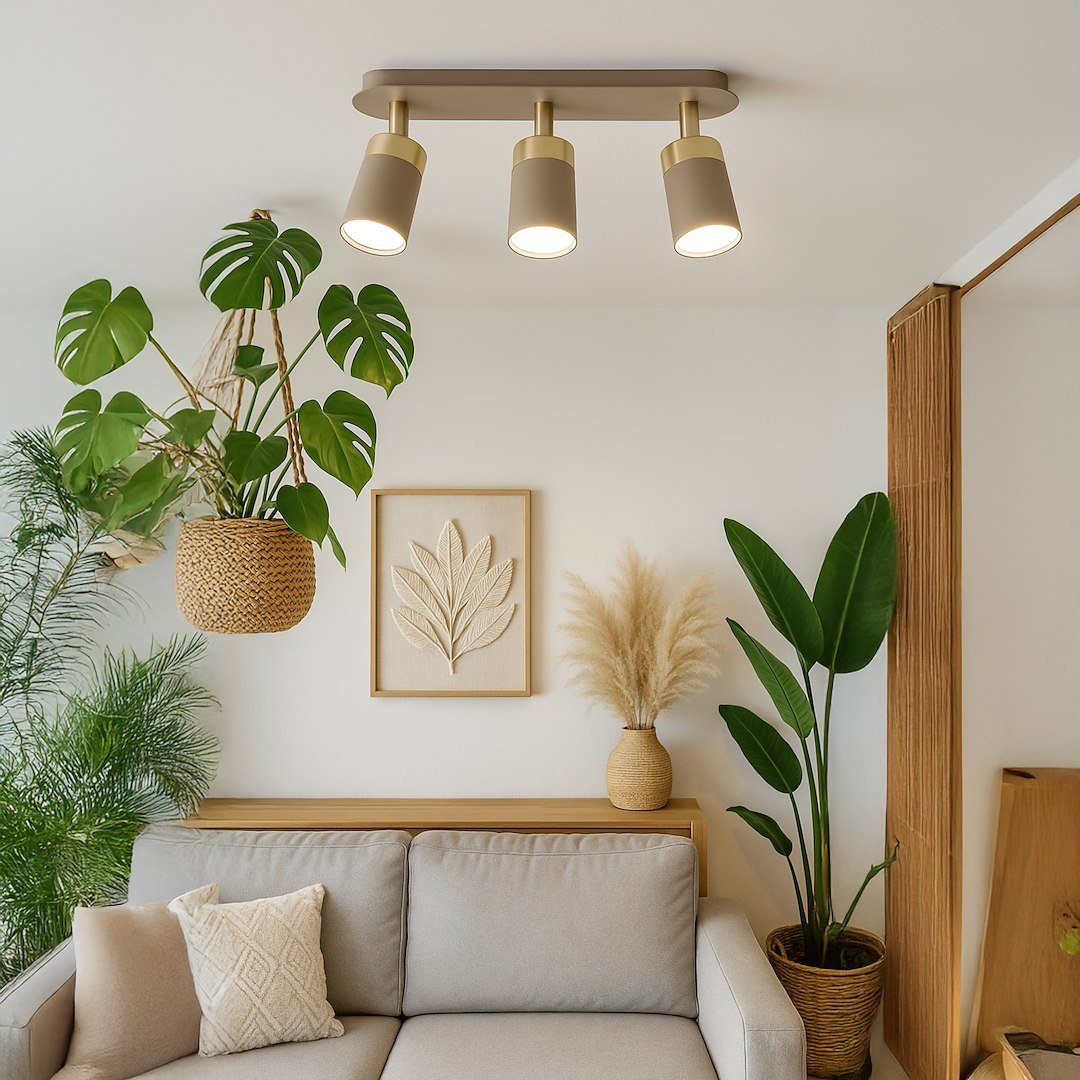 Lampa sufitowa JOKER CASHMERE/GOLD 3xGU10 Milagro - obrazek 9