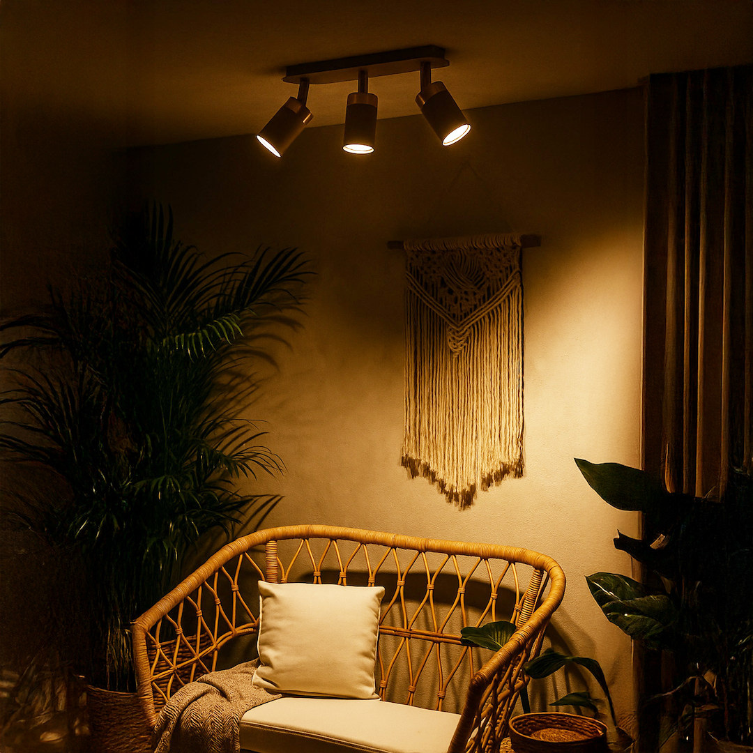 Lampa sufitowa JOKER CASHMERE/GOLD 3xGU10 Milagro - obrazek 10