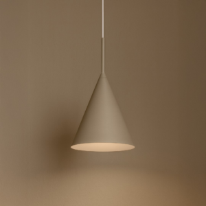 Lampa wisząca CAPITAL TAUPE Ø17cm 1xGX53 Milagro
