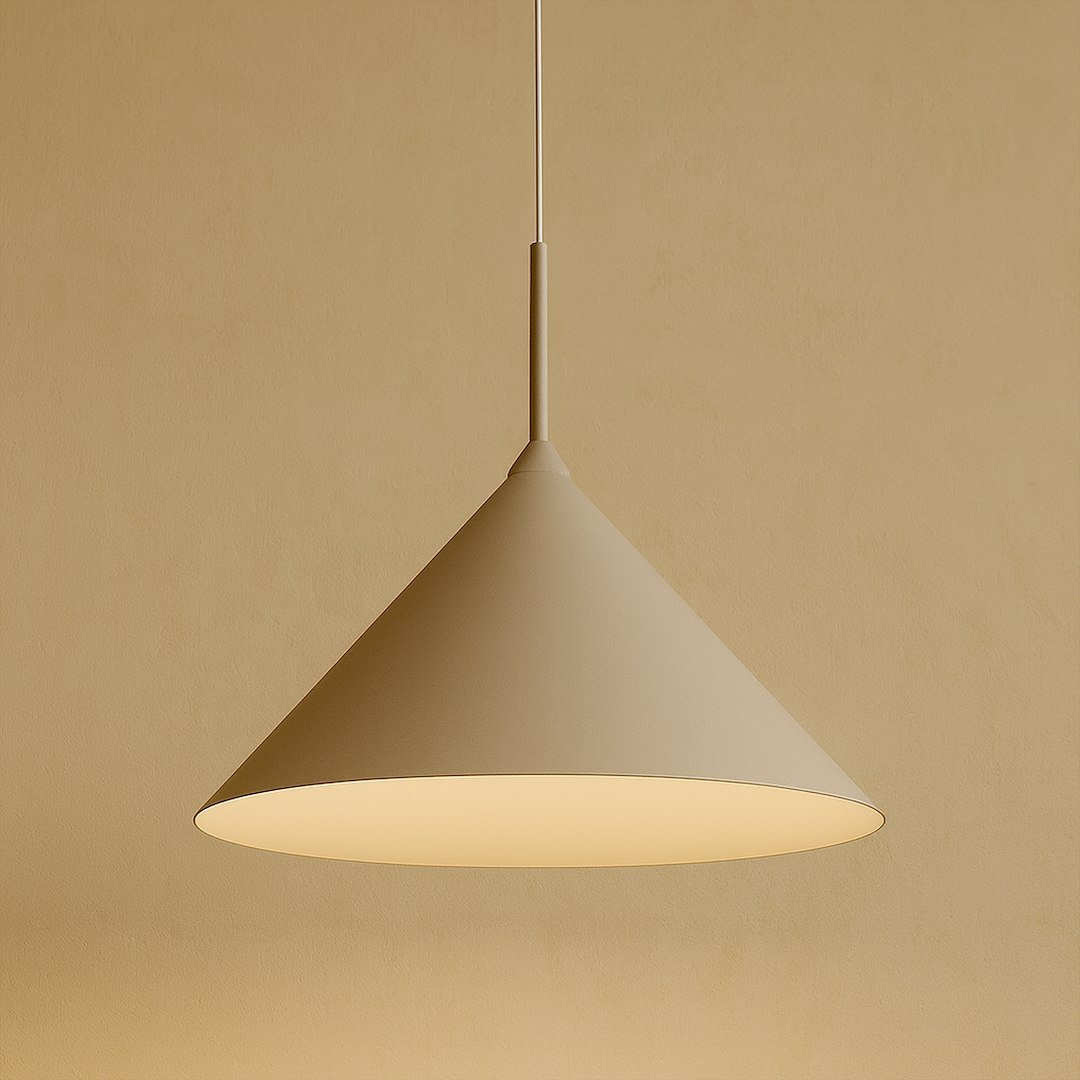 Lampa wisząca CAPITAL TAUPE Ø46cm 1xGX53 Milagro