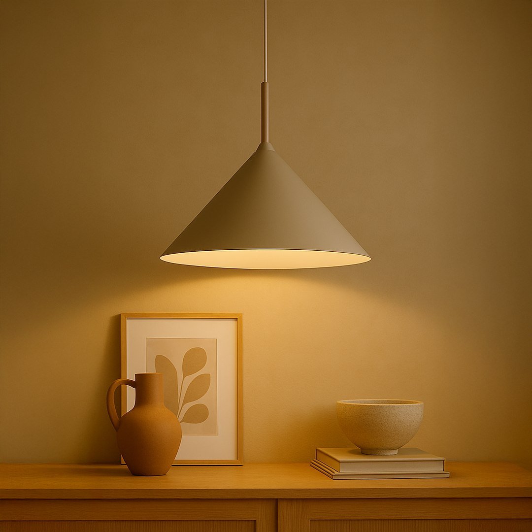 Lampa wisząca CAPITAL TAUPE Ø46cm 1xGX53 Milagro - obrazek 3